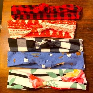 Bundle of child handmade headbands